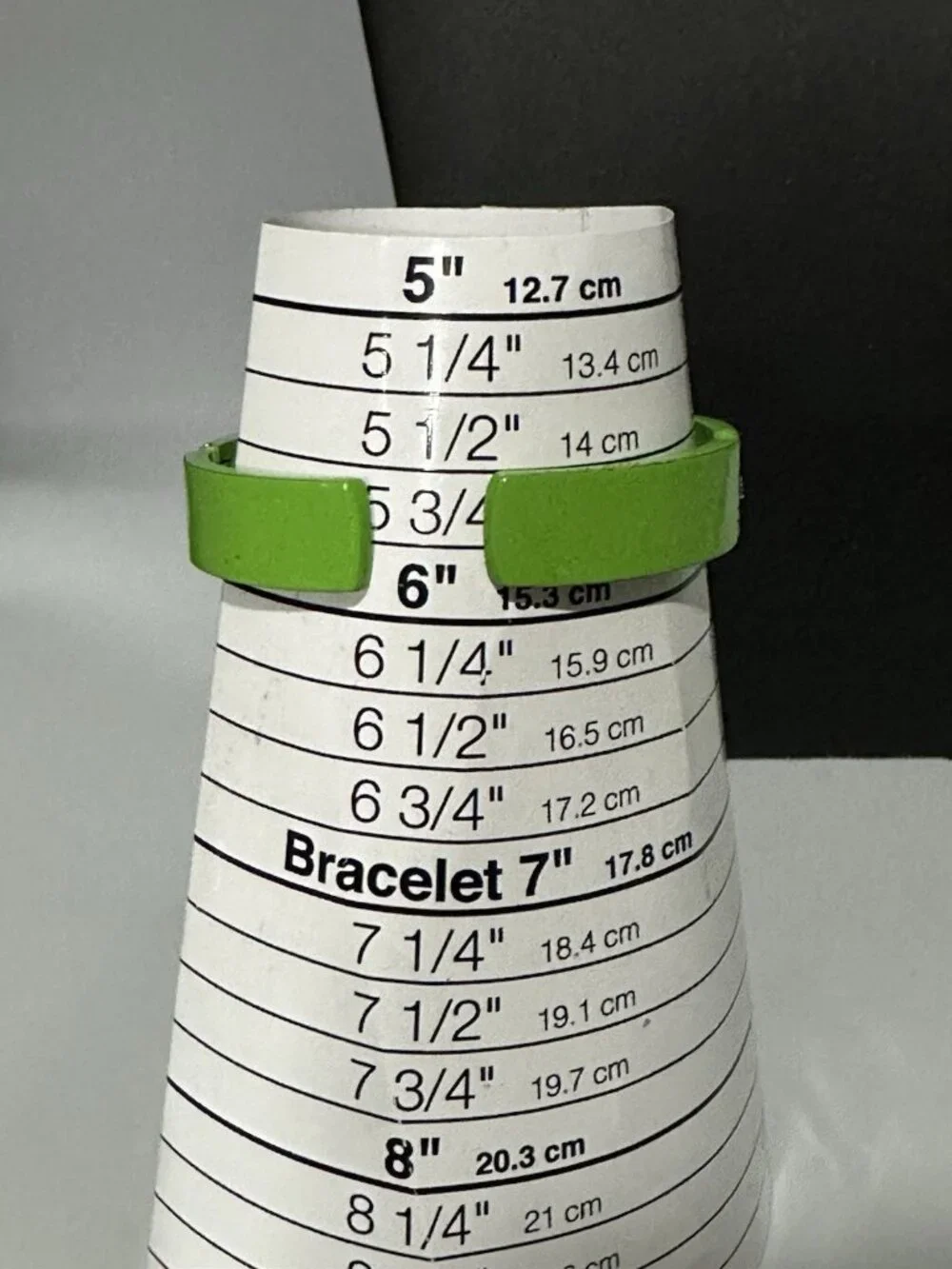 3/$30 Varsales Watch Women Green White Dial Rhinestone Accents Cuff Band